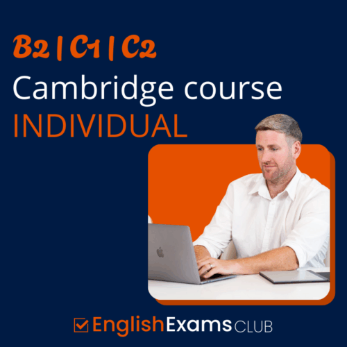 Cambridge exams Individual Classes - B2 First / C1 Advanced / C2 Proficiency